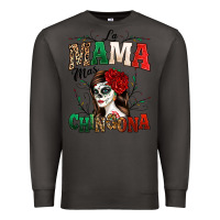 Smoke La Mama Mas Chingona Premium Sweatshirt - texasbilliewilder