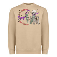 Mushroom not enough sage for this sht Heavyweight Sweatshirt - MaliasSmallBusiness