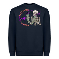 Navy not enough sage for this sht Heavyweight Sweatshirt - MaliasSmallBusiness