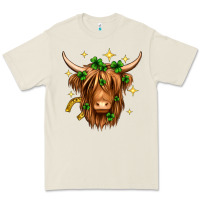 Bone St. Patrick's Day Highland Cow Premium Tee - Neo Western