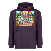 Plum summer vibes Heavyweight Hoodie - NancyCooperArtShop