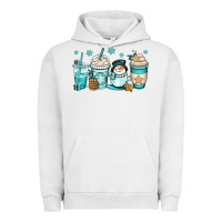 Pigment Lunar Rock winter coffee cups Urban Hoodie - OliviaCreatesArt
