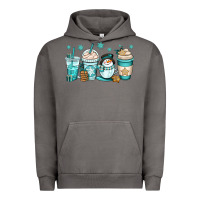 Pigment Tornado winter coffee cups Urban Hoodie - OliviaCreatesArt