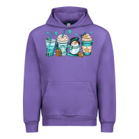 Tulip winter coffee cups Urban Hoodie - OliviaCreatesArt