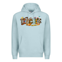 Blue Mist Fall Teacher Premium Hoodie - NancyCooperArtShop