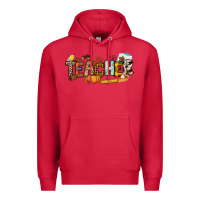 Cardinal Fall Teacher Premium Hoodie - NancyCooperArtShop