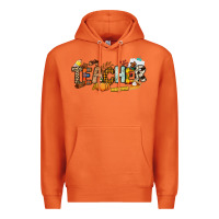 Carrot Fall Teacher Premium Hoodie - NancyCooperArtShop