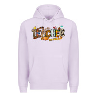 Lilac Fall Teacher Premium Hoodie - NancyCooperArtShop