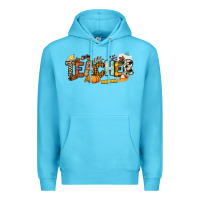 Ocean Blue Fall Teacher Premium Hoodie - NancyCooperArtShop