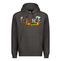 Smoke Fall Teacher Premium Hoodie - NancyCooperArtShop