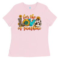 Bubblegum Pink for the love of sunshine Ladies Tee - Zillion Design Studio