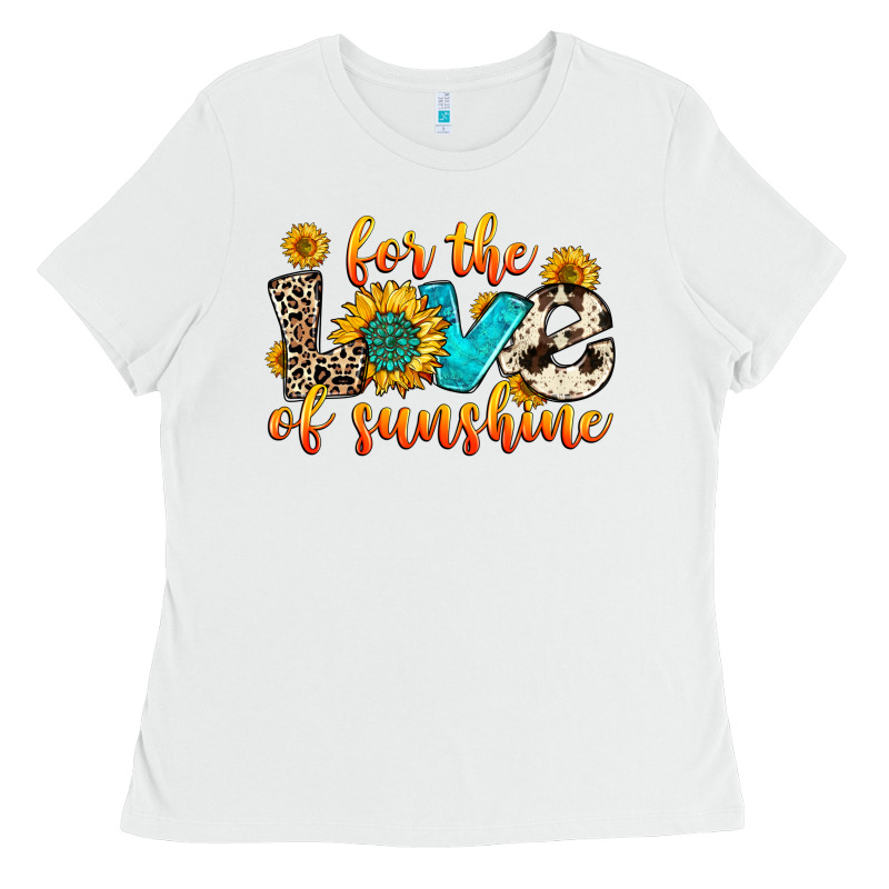 For The Love Of Sunshine Ladies Tee by Zillion Design Studio | Teevron