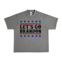 Tornado Let's Go Brandon American Flag Urban Heavy Tee - Jasminsmagicworld