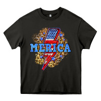 Asphalt Merica lightning bolt Heavy Core Tee - Neo Western