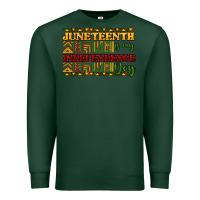Sports Green juneteenth is my independence day Premium Sweatshirt - NancyCooperArtShop