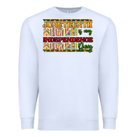 White juneteenth is my independence day Premium Sweatshirt - NancyCooperArtShop