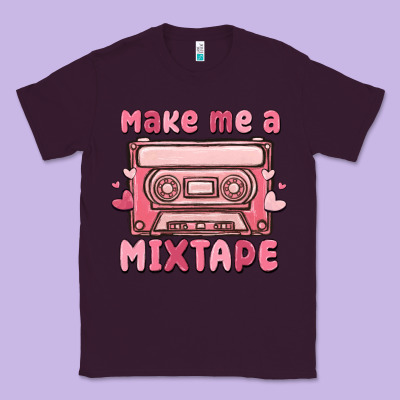 Make Me A Mixtape Classic Tee Designed By Maliassmallbusiness
