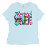 Baby Blue doctor wife Ladies Tee - Zillion Design Studio