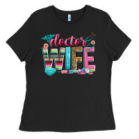 Black doctor wife Ladies Tee - Zillion Design Studio