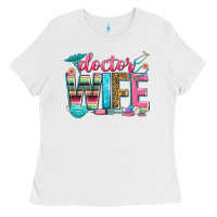 White doctor wife Ladies Tee - Zillion Design Studio