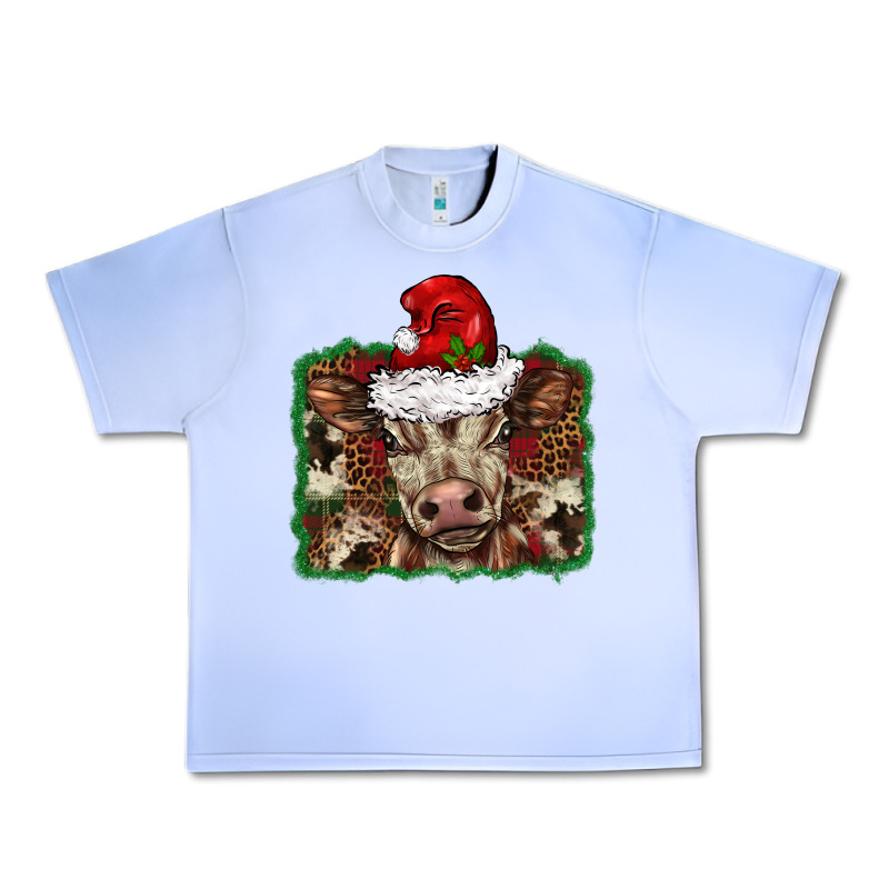 Christmas Background Baby Calf Urban Heavy Tee by BarkalooDesign | Teevron