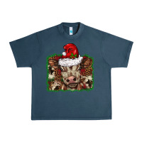 Midnight Navy Christmas background baby calf Urban Heavy Tee - BarkalooDesign