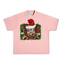 Salmon Christmas background baby calf Urban Heavy Tee - BarkalooDesign