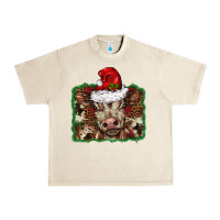 Sandshell Christmas background baby calf Urban Heavy Tee - BarkalooDesign