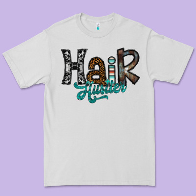 Hair Hustler Premium Tee Designed By Sublimationcraftshop