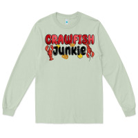 Matcha crawfish junkie Long Sleeve Tee - MaliasSmallBusiness