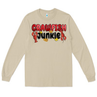 Mushroom crawfish junkie Long Sleeve Tee - MaliasSmallBusiness