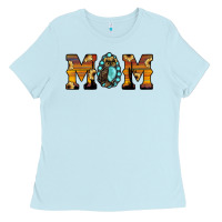 Baby Blue 4 mom Ladies Tee - JahusDesignShop