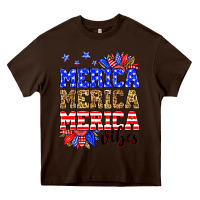 Merica Merica Merica Vibes Heavy Core Tee | Teevron