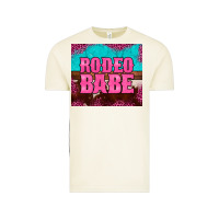 Vintage Arctic rodeo babe cowhide leopard turquoise Vintage Tee - BarkalooDesign