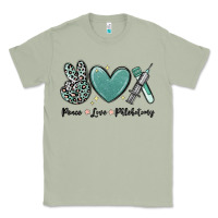 Matcha peace love phlebotomy Classic Tee - MaliasSmallBusiness