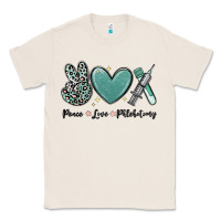 Natural peace love phlebotomy Classic Tee - MaliasSmallBusiness