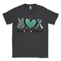 Smoke peace love phlebotomy Classic Tee - MaliasSmallBusiness