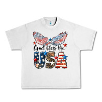 Lunar Rock Western God Bless The USA Urban Heavy Tee - LillyAllenDesigns