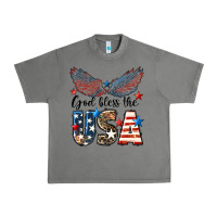 Tornado Western God Bless The USA Urban Heavy Tee - LillyAllenDesigns