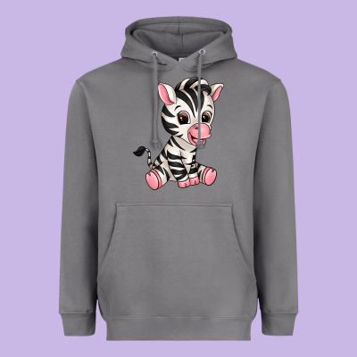 Zebra Heavyweight Hoodie Designed By Texasbilliewilder