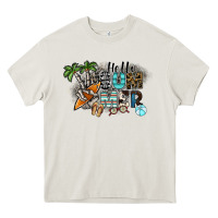Cream hello summer Heavy Core Tee - SublimationCraftShop