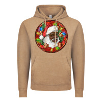 Vintage Coffee Black Santa Christmas Vintage Hoodie - RanaPortraitStore