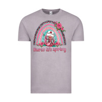 Vintage Zinc nurse life spring rainbow Vintage Tee - BarkalooDesign