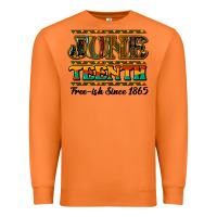 Carrot juneteenth free ish since 1965 Premium Sweatshirt - NancyCooperArtShop