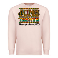 Pale Pink juneteenth free ish since 1965 Premium Sweatshirt - NancyCooperArtShop