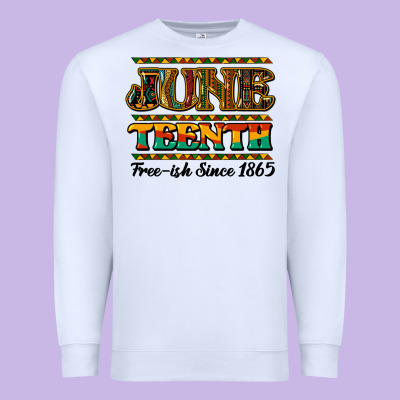 Juneteenth Free Ish Since 1965 Premium Sweatshirt Designed By Nancycooperartshop