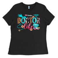 Black doctor life Ladies Tee - Zillion Design Studio