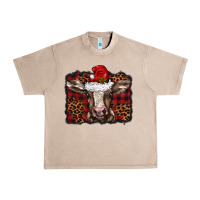 French Oak Christmas background baby calf Urban Heavy Tee - BarkalooDesign
