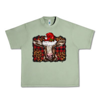 Oil Green Christmas background baby calf Urban Heavy Tee - BarkalooDesign