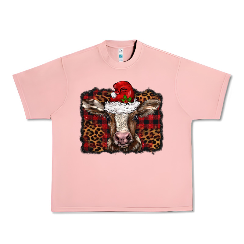 Christmas Background Baby Calf Urban Heavy Tee by BarkalooDesign | Teevron